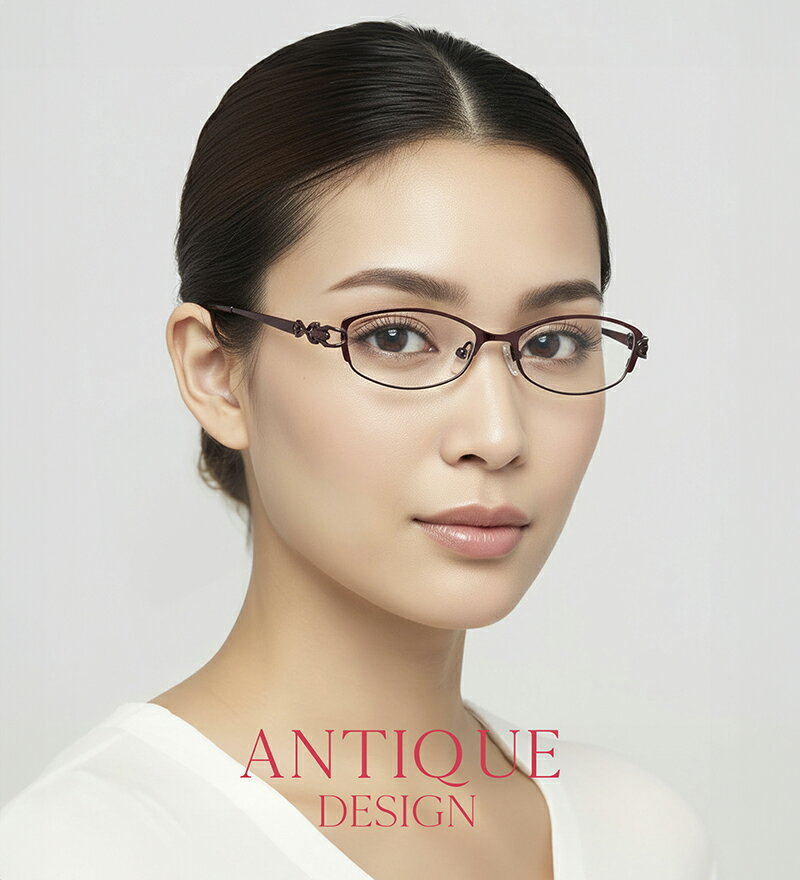 【ブルーライト・UVカット 遠近両用メガネ】アンティークデザイン M7446［全額返金保証］老眼鏡 おしゃれ 男性 女性 メンズ レディース 眼鏡 紫外線 ブルーライト カット PC スマートフォン スマホ リーディンググラス