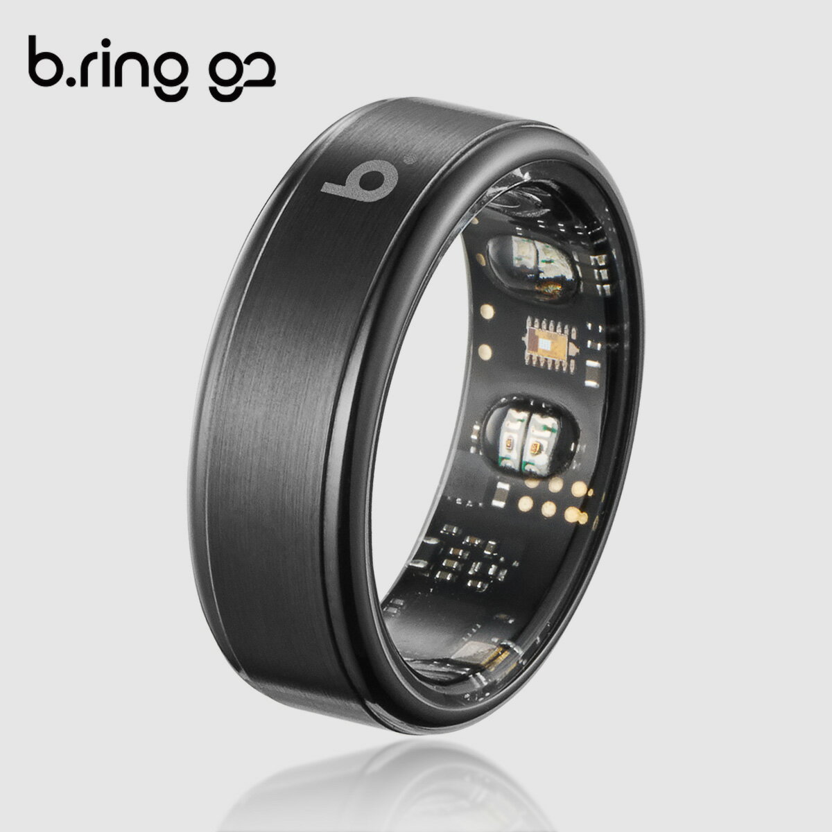 【公式|新発売】 b.ring スマートリング G2 [ステンレスモデル] 健康管理 睡眠管理 US7〜12号 最大7日..