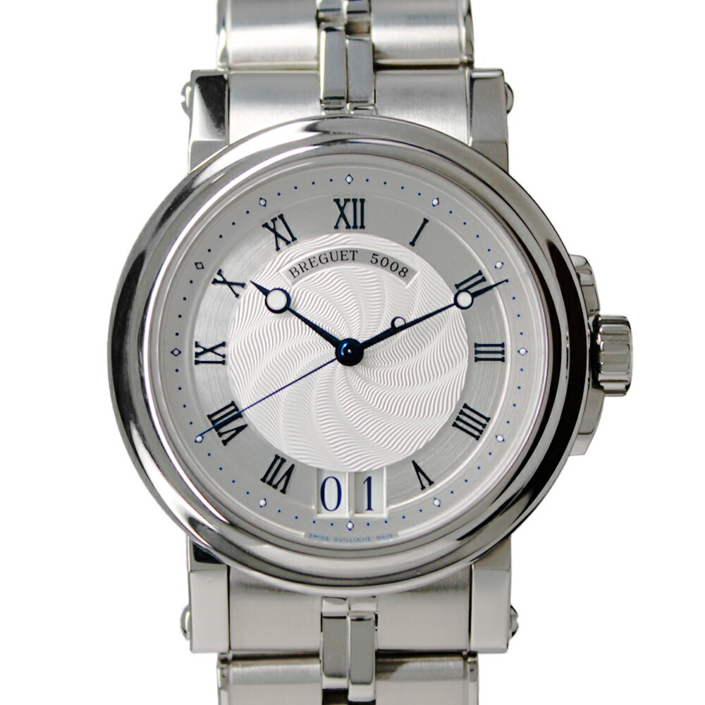 ブレゲ マリーン2 ラージデイト 5817ST/12/SVO BREGUET ホワイト 中古 腕時計