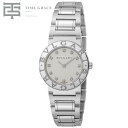 【新品】 BVLGARI ブルガリブルガリ 12Pダイヤ BB26WSS/12 ホワイト レディース