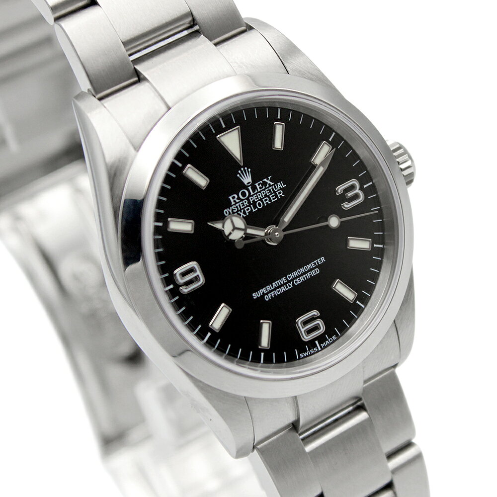 ロレックス エクスプローラーI 36.0mm 114270 ブラック ROLEX 中古 腕時計 timegrace-10001502 TIME GRACE GINZA 楽天市場店 サンプル画像2