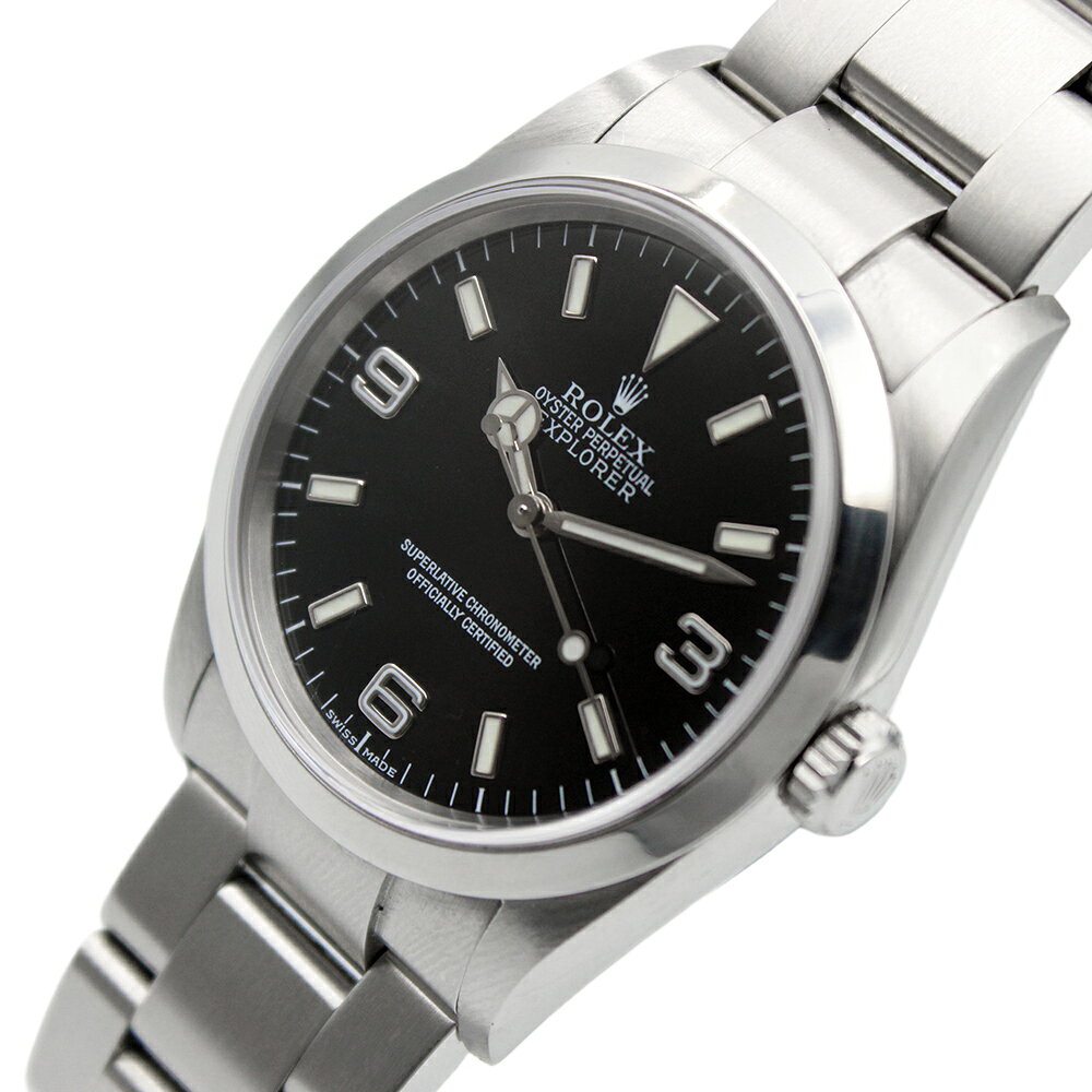 ロレックス エクスプローラーI 36.0mm 114270 ブラック ROLEX 中古 腕時計 timegrace-10001502 TIME GRACE GINZA 楽天市場店 サンプル画像3