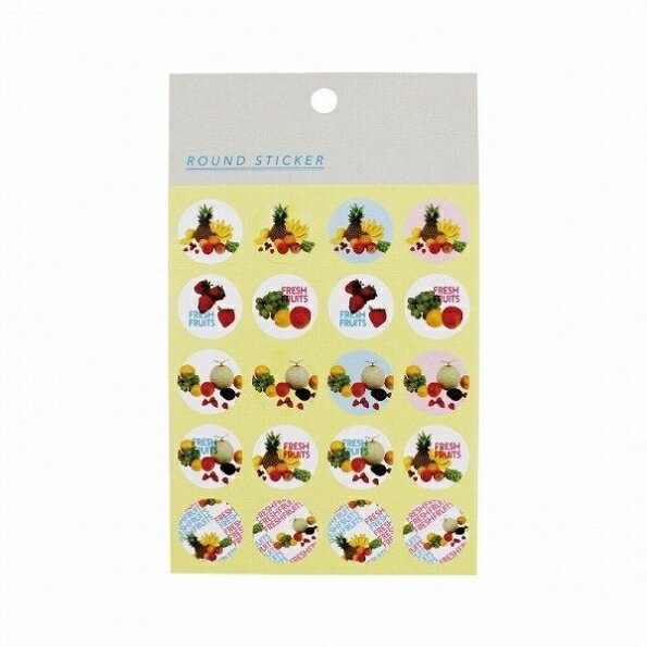 FRONTIER フロンティア シール ・ 丸シール HEIKO ファンシーペーパーシリーズ レターフルーツ 昭和 レトロ シール帳 福袋 丸 おしゃれ アルバム デコレーション ハート 大量 ステッカー スマホ ごほうび 花 かわいい スケジュール帳 手帳のタイムキーパー