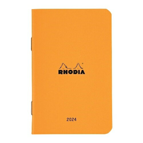 RHODIA ロディア 2024年1月始まり(2023年10月始まり) 手帳 月間式(月間ブロック) B7 マンスリーダイアリー mini ダイアリー クオバディス カバー ノート レフィル ゴールド 大人かわいい おしゃれ 手帳カバー スケジュール帳 手帳のタイム