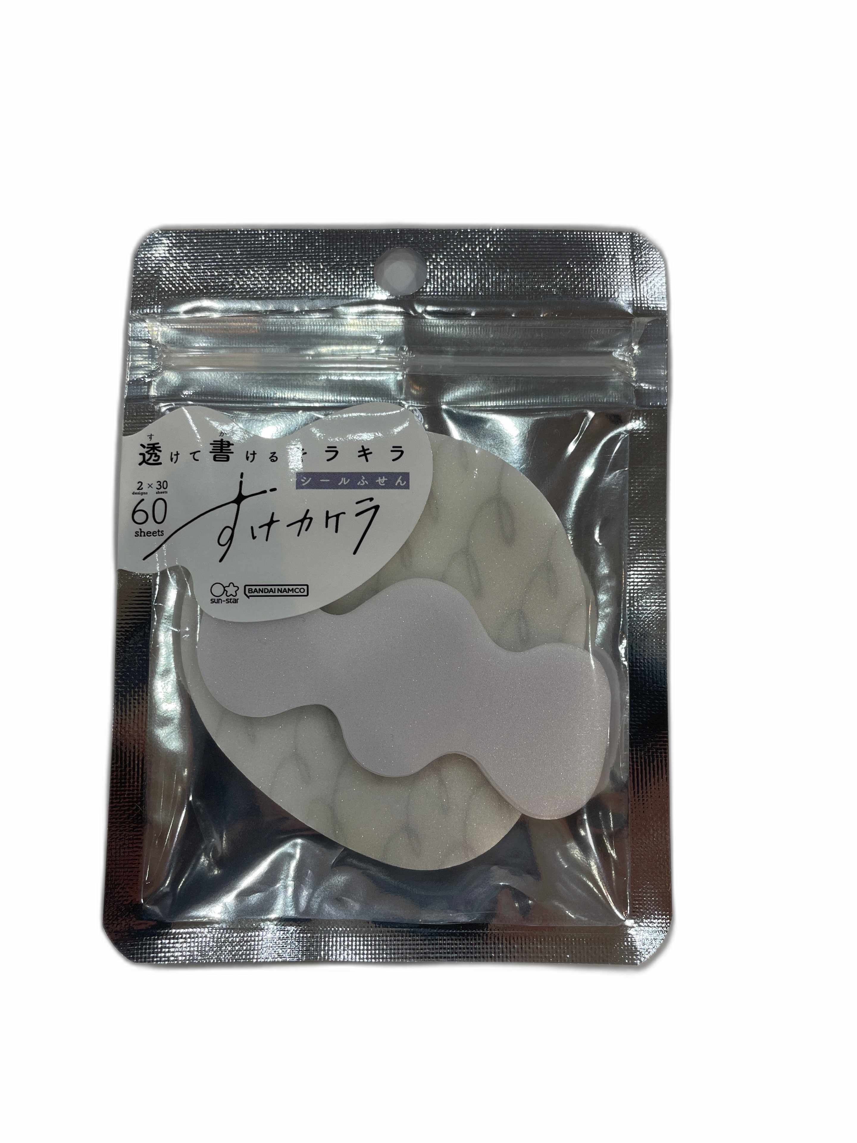 サンスター文具 シールシールふせん すけカケラ キラキラ輝く！可愛いシールふせん