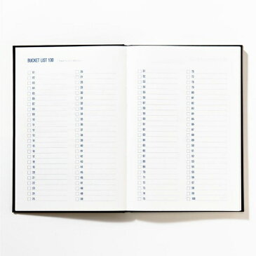 IROHA いろは出版 ノート B6 バケットリスト BUCKET LIST 人生でしたい100のことを書くノート バレットジャーナル ウィッシュリスト 願い 希望 未来 スケジュール帳 手帳のタイムキーパー