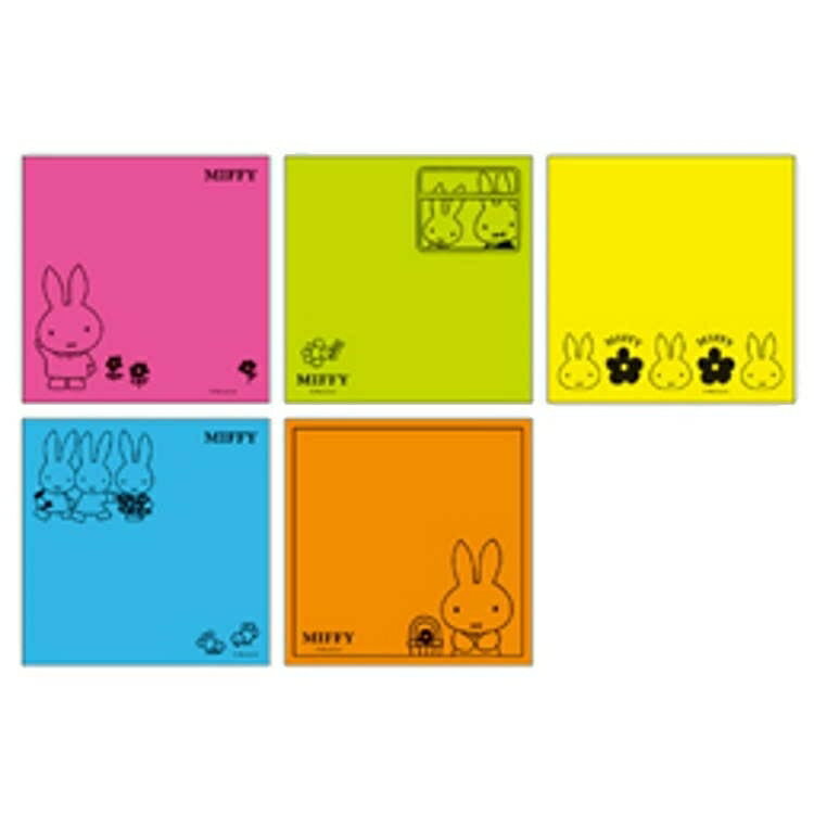 SQUARE スクエア 手帳小物 ・ miffy 選べる蛍光付箋 ピンク 付箋紙 ポストイット ふせん かわいい おしゃれ 吹き出し 小さい キャラクター メモ スケジュール帳 手帳のタイムキーパー