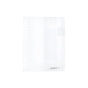 DELFONICS デルフォニックス 手帳カバー L ロルバーンポケット付きメモカバー クリア 抗菌L a5 b5 革 透明 ゴムバンド ブランド おしゃれ 大人かわいい スケジュール帳 手帳のタイムキーパー