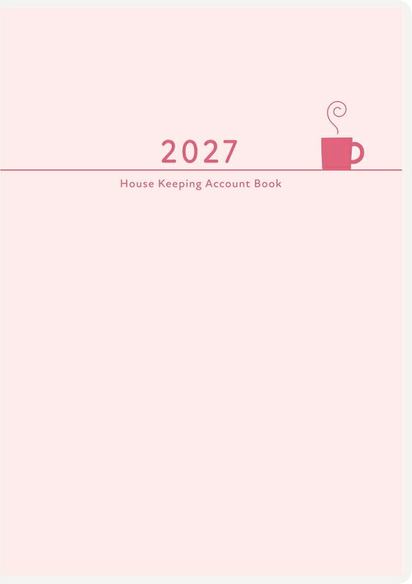 TAKAHASHI 高橋書店 2027 1月始まり 手帳 A6 No.34 Petit Kakeibo プチ家計簿 ピンク 週計 高橋 手帳 2027年 ビジネス 定番 シンプル 手帳カバー かわいい とじ手帳 日記 スケジュール帳 手帳のタイム