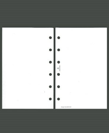 ASHFORD アシュフォード システム手帳リフィル ミニ6(6穴) ホワイトリーフ M6(ミニ6穴) 財布 システム手帳 リフィル 手帳カバー 革 デザイン文...