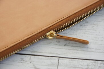 LACONIC ラコニック 手帳カバー A5 ラウンドファスナー ジッパー DIARY COVER ブラウン niko and 仕事計画 ダイアリー スケジュール帳 A5 革 ブランド ファスナー おしゃれ スケジュール帳 手帳のタイムキーパー