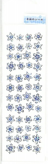 乐天商城 - 奥山 季節 プリズムシール 雪の結晶 冬 キラキラ ホログラム /