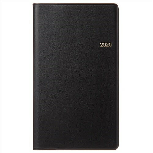 JMAM 能率手帳 2020年1月始まり 手帳 A6 NOLTY ポケット4 黒 1910 小物 システム ビジネス リフィル ほぼ 日 スケジュール帳 手帳のタイムキーパー