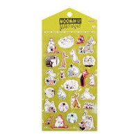 サンスター文具 MU・24AWステッカー ナカマC / マシュマロステッカ なかまC ムーミン＆仲間たち（PVCぷ..