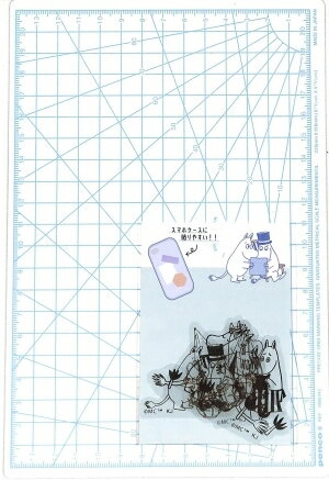 KAMIO JAPAN カミオジャパン シール ・ PM ムーミン ハクオシ ミニデココラージュシール ムーミン シール帳 福袋 丸 おしゃれ アルバム デコレーション ハート 大量 ステッカー スマホ ごほうび 花 かわいい スケジュール帳 手帳のタイムキーパー