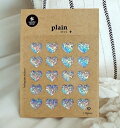 S&C Corporation S&Cコーポレーション シール ・ Plain Deco ハート エポキシ プレイン54 ぷっくりプリズムハート シール帳 福袋...
