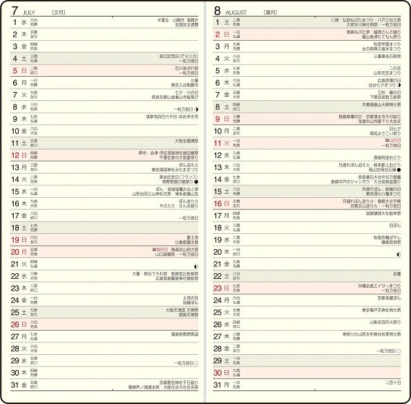 TAKAHASHI 高橋書店 2027 1月始まり 手帳 A6 No.161 Tslim ティーズスリム オレンジ 高橋 手帳 2027年 ビジネス 定番 シンプル 手帳カバー かわいい とじ手帳 日記 スケジュール帳 手帳のタイムキーパー (3)