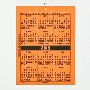 HIGHTIDE ハイタイド 2019年1月始まり 手帳 月間式(月間ブロック) A4 カレンダーO/S A4 ペンコ 小物 大人かわいい おしゃれ 可愛い リフィル ほぼ 日 干支 スケジュール帳 手帳のタイムキーパー