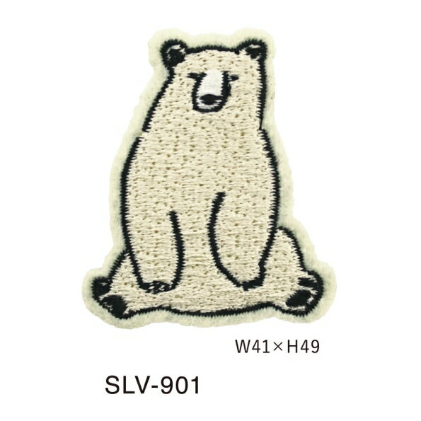 EL COMMUN エルコミューン 雑貨(ZAKKA) ・ MATOKA マトカ SYLVAN シルウ゛ァン 刺繍ブローチ BROOCH Bear バッチ 缶バッチ ピン デコ 動物 北欧 アンティーク カジュアル スケジュール帳 手帳のタイムキーパー