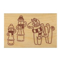 Rakuten - こどものかお こどものかお ニューイヤースタンプ　埴輪冬支度 11295002 |