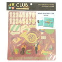 IROHA いろは出版 シール ・ 4you decoration CLUB series GD4-10 吹奏楽 シール帳 福袋 丸 おしゃれ アルバム デコレ...