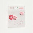 BGM ビージーエム シール ・ BGM ステッカー サクラハナビラ 刺繍 アップリケ ワッペン シール帳 福袋 丸 おしゃれ アルバム デコレーション ハート...