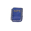 TOCONUTS トコナッツ シール ・ ワッペンシール200K メモ帳 シール帳 刺繍 アップリケ ワッペン 福袋 丸 おしゃれ デコレーション ハート スマ...