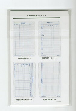 FRANKLINCOVEY フランクリンコヴィー システム手帳リフィル フランクリン専用\コンパクト バイブル (6穴) 支出管理用紙(財務ページ) スケジュール帳 手帳のタイムキーパー