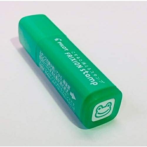 PILOT パイロット スタンプ ・ フリクションスタンプ カエル G スタンプ台 インク かわいい キャラクター 手帳 イラスト 6mm 5個 3個 ごほうびスタンプ 事務 先生 スケジュール帳 手帳のタイムキーパー