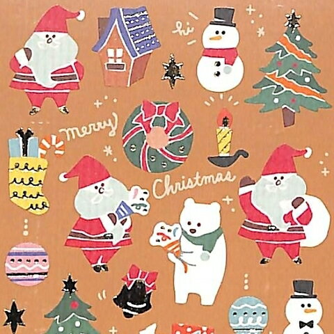 MINDWAVE マインドウェイブ シール 冬(ふゆ) ・ ウィンターセレクション 79144 ホッコリホリデー シール帳 福袋 スケジュール デコ ステッカー...