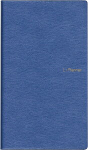 HAKUBUNKAN 博文館新社 2025年 1月始まり 手帳 A6 190 エル・プランナー ブルー ペン差し付 手帳 diary 博文館 2025 日記 デザイン 手帳カバー ダイアリー 5年 スケジュール帳 手帳のタイムキーパー