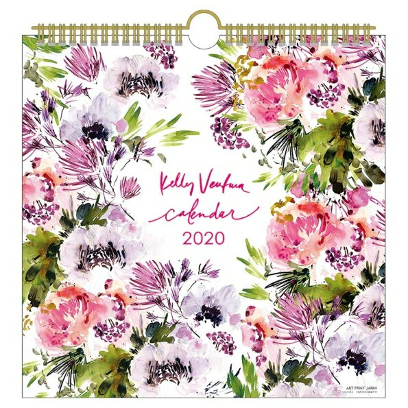 APJ アートプリントジャパン 2020年1月始まり 手帳 月間式(月間ブロック) ・ ケリー・ベン ...