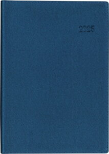 HAKUBUNKAN 博文館新社 2025年 1月始まり 手帳 B6 787 MD-11 Indexプランナー ネイビー 手帳 diary 博文館 2025 日記 デザイン 手帳カバー ダイアリー 5年 スケジュール帳 手帳のタイムキーパー