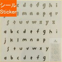 S&C Corporation S&Cコーポレーション シール ・ スワテリエステッカー handwriting#1 シール帳 福袋 丸 おしゃれ アルバム デ...