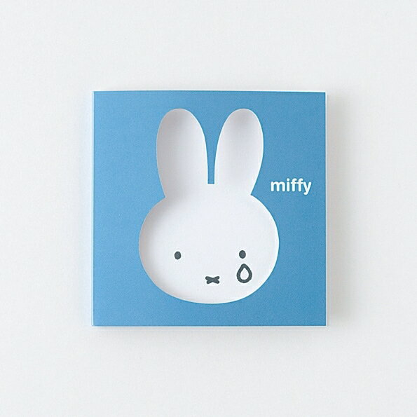 GREENFLASH グリーンフラッシュ 手帳小物 ・ miffy スティッキーメモ face/blue 付箋紙 ポストイット ふせん かわいい おしゃれ 吹き出し 小さい キャラクター メモ帳 スケジュール帳 手帳のタイムキーパー