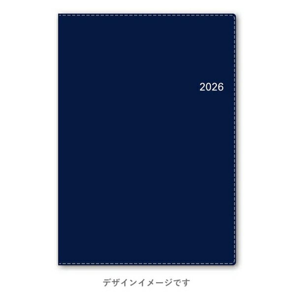 【予約★2月中旬発送】 JMAM 日本能率協会マネジメントセンター 2026 4月始まり 手帳 A5 9687 ウィークリー NOLTY ノルティ アクセス A5-3 ネイビー 2026年 能率 ダイアリー シンプル ビジネス スケジュール帳 手帳のタイムキーパーの商品画像