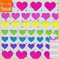 KAMIO JAPAN カミオジャパン シール ・ HEART SEAL/パステルカラー シール帳 福袋 スケジュール デコ ステッカー ダイアリー 動物 アニマル キャラクター ディズニー スケジュール帳 手帳のタイムキーパー