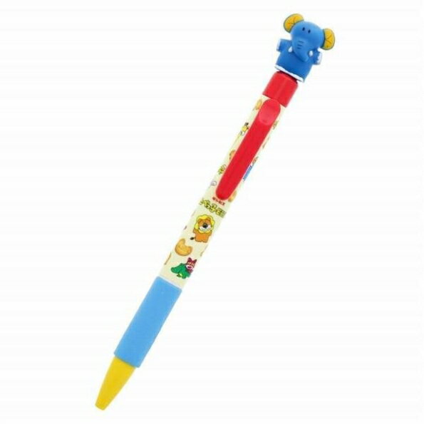 SUN-STAR サンスター文具 筆記具 ・ マスコット付シャープペン たべっ子どうぶつ ぞう ノック式 キャラ..