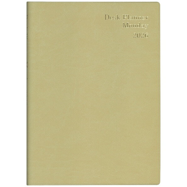 Other - HAKUBUNKAN 博文館新社 2026 1月始まり 手帳 A5 500 デスクプランナー マンデー ゴールド 手帳 diary 博文館 日記　デザイン 手帳カバー ダイアリー ビジネス スケジュール帳 手帳のタイムキーパー
