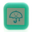 KODOMONOKAO こどものかお スタンプ スケジュール浸透印 雨 天気 スタンプ台 インク かわいい キャラクター 手帳 イラスト 6mm ごほうびスタンプ 事務 先生 スケジュール帳 手帳のタイムキーパー