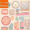 KAMIO JAPAN カミオジャパン シール ・ PM MASKING ONシール RETRO ORANGE シール帳 福袋 丸 おしゃれ アルバム デコレー...