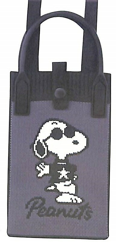 メール便送料無料ポスト投函可能 KAMIO JAPAN カミオジャパン 収納 バック・小物\B6 SFスヌーピーニットショルダーバッグ/サーフジョー スケジュール帳 手帳のタイムキーパー