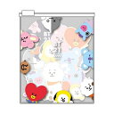CRUX クラックス シール ・ BT21塩ビケース入りステッカー/アップ BTS フレークシール シール帳 福袋 丸 おしゃれ アルバム デコレーション クリ...