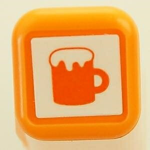KODOMONOKAO こどものかお スタンプ ・ スケジュール浸透印 ビール 飲み会 アルコール オーダー アルファベット 数字 インク 先生 住所 キャラクター スケジュール帳 手帳のタイムキーパー