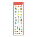 SHINNIPPON CALENDAR 新日本カレンダー シール ・ 暦生活 スケジュールシール 雑節と大安 ダルマ 鯛 シール帳 福袋 丸 おしゃれ アルバム デコレーション ハート 大量 ステッカー スマホ ごほうび 花 かわいい スケジュール帳 手帳のタイムキーパー(3)