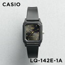 【並行輸入品】【10年保証】【日本未発売】CASIO STANDARD カシオ スタンダード LQ-142E-1A 腕時計 時計 ブランド レディース キッズ 子供 女の子 チープカシオ チプカシ アナログ ブラック 黒 海外モデル 送料無料