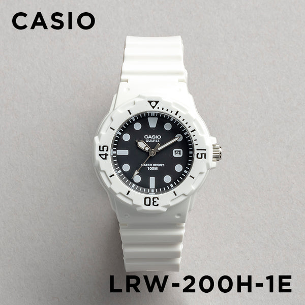 【並行輸入品】【10年保証】【日本未発売】CASIO STANDARD LADYS カシオ スタンダード LRW-200H-1E 腕時計 時計 ブラ…