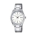 【並行輸入品】【日本未発売】【訳あり】【小キズあり】CASIO STANDARD WOMEN カシオ スタンダード LTP-1302D-7A1 腕時計 時計 ブランド レディース チープカシオ チプカシ アナログ 日付 防水 シルバー 白 かわいい メタル 海外モデル 送料無料