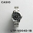 【並行輸入品】【日本未発売】【訳あり】【小キズあり】CASIO STANDARD カシオ スタンダード LTP-V004D-1B 腕時計 時計 ブランド レディ...