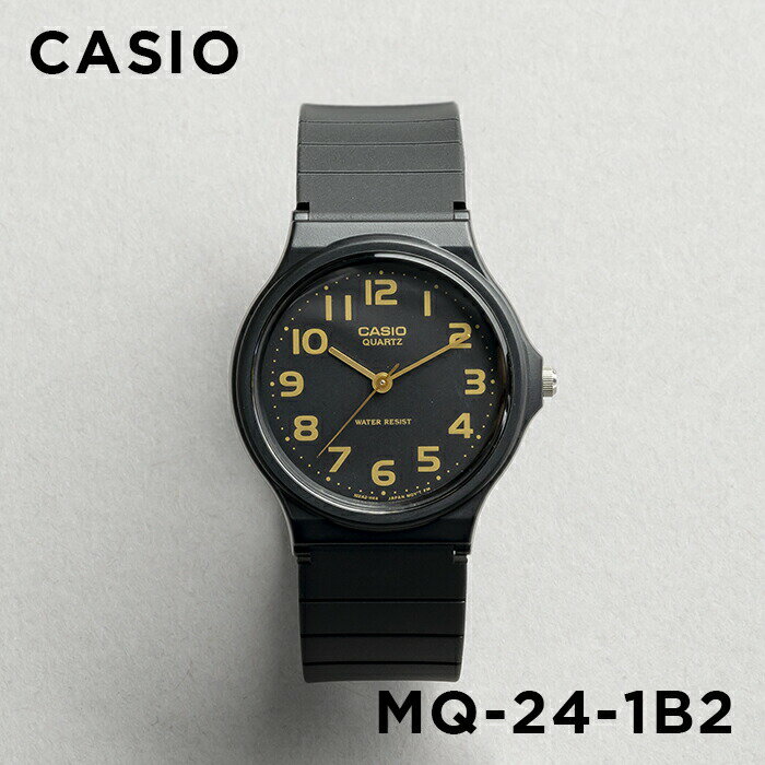 【並行輸入品】【10年保証】【日本未発売】CASIO カシオ スタンダード メンズ MQ-24-1B2 腕時計 レディース キッズ 子供 男の子 女の子 チープカシオ チプカシ アナログ ブラック 黒 海外モデル 送料無料